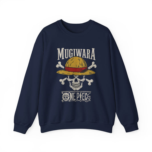 One Piece Mugiwara Skull Unisex Crewneck Sweatshirt
