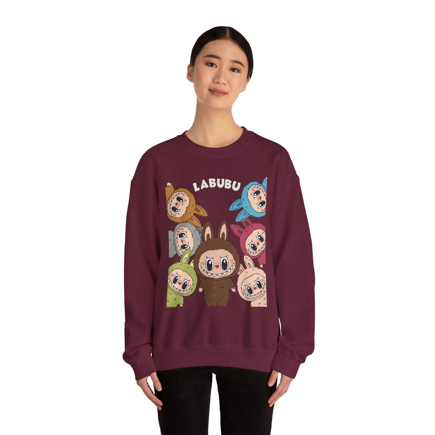 Labubu Cartoon Crewneck Sweatshirt