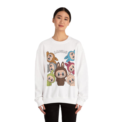 Labubu Cartoon Crewneck Sweatshirt