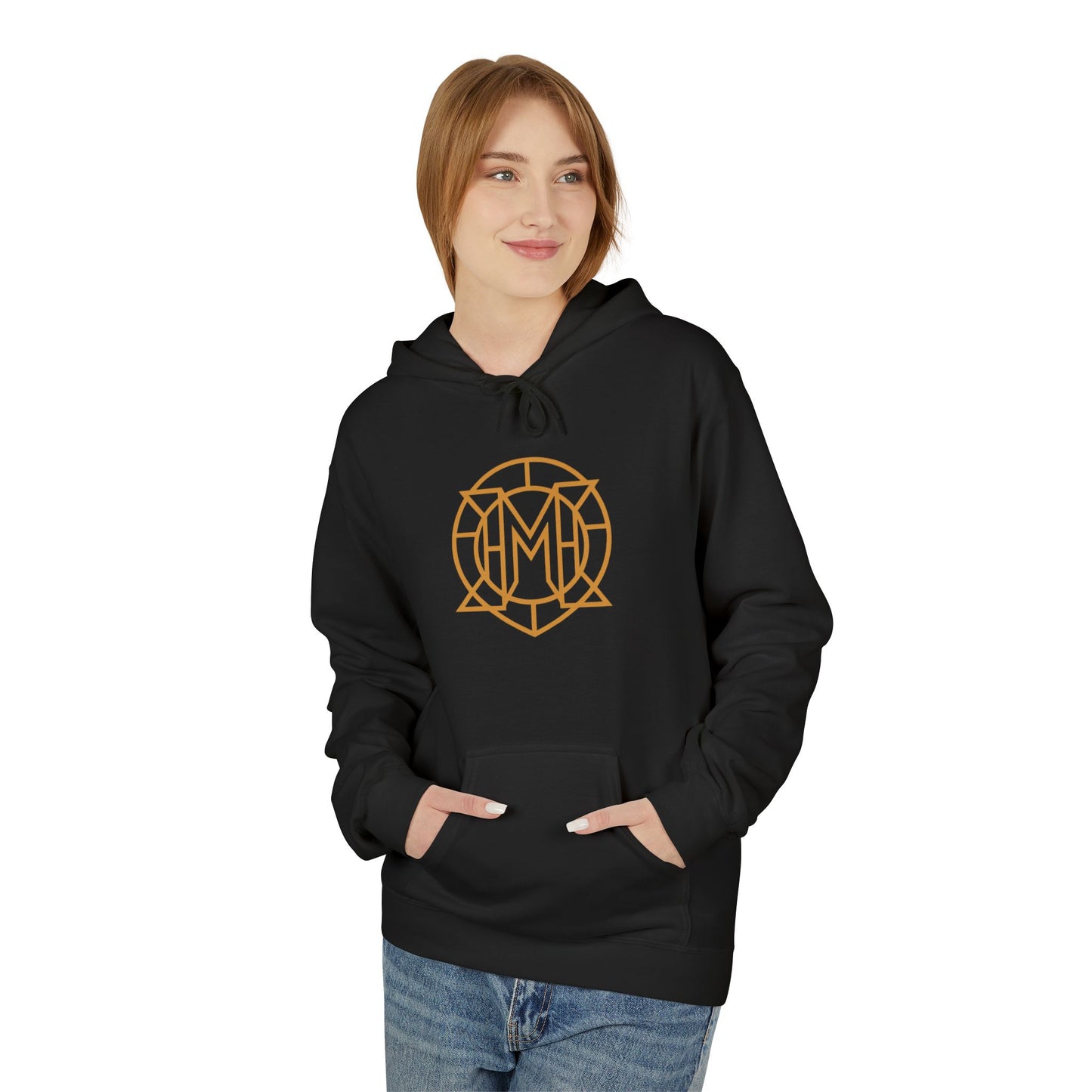 Stylish Unisex Fleece Hoodie — cozy and perfect for everyday wear.