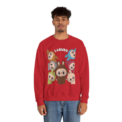 Labubu Cartoon Crewneck Sweatshirt
