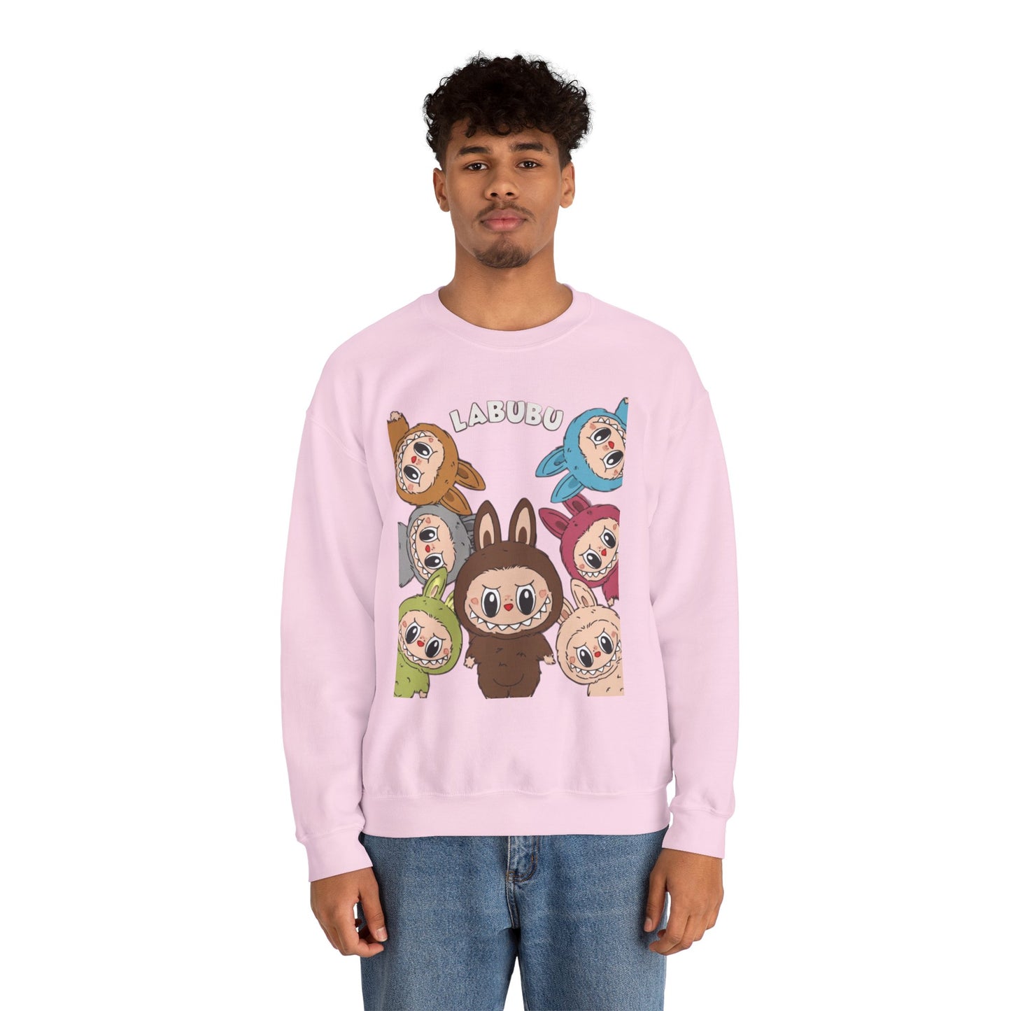 Labubu Cartoon Crewneck Sweatshirt