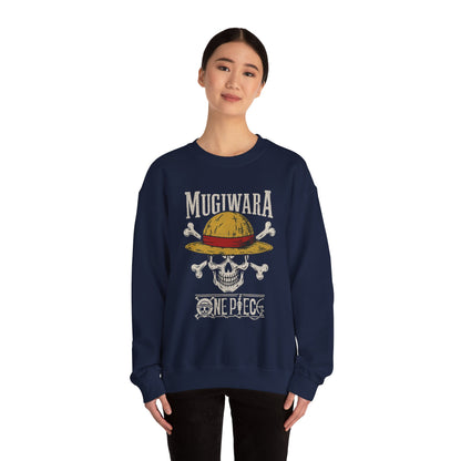 One Piece Mugiwara Skull Unisex Crewneck Sweatshirt