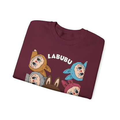 Labubu Cartoon Crewneck Sweatshirt