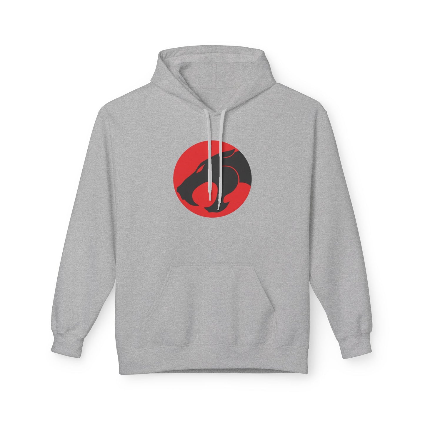 Graphic Fleece Hoodie with Iconic Design