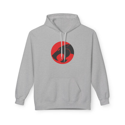 Graphic Fleece Hoodie with Iconic Design