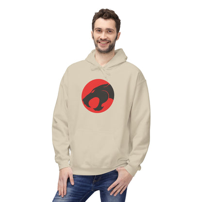 Graphic Fleece Hoodie with Iconic Design