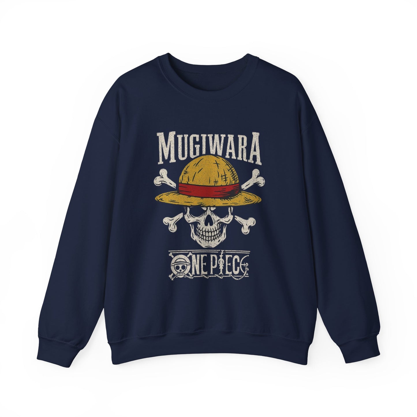 One Piece Mugiwara Skull Unisex Crewneck Sweatshirt