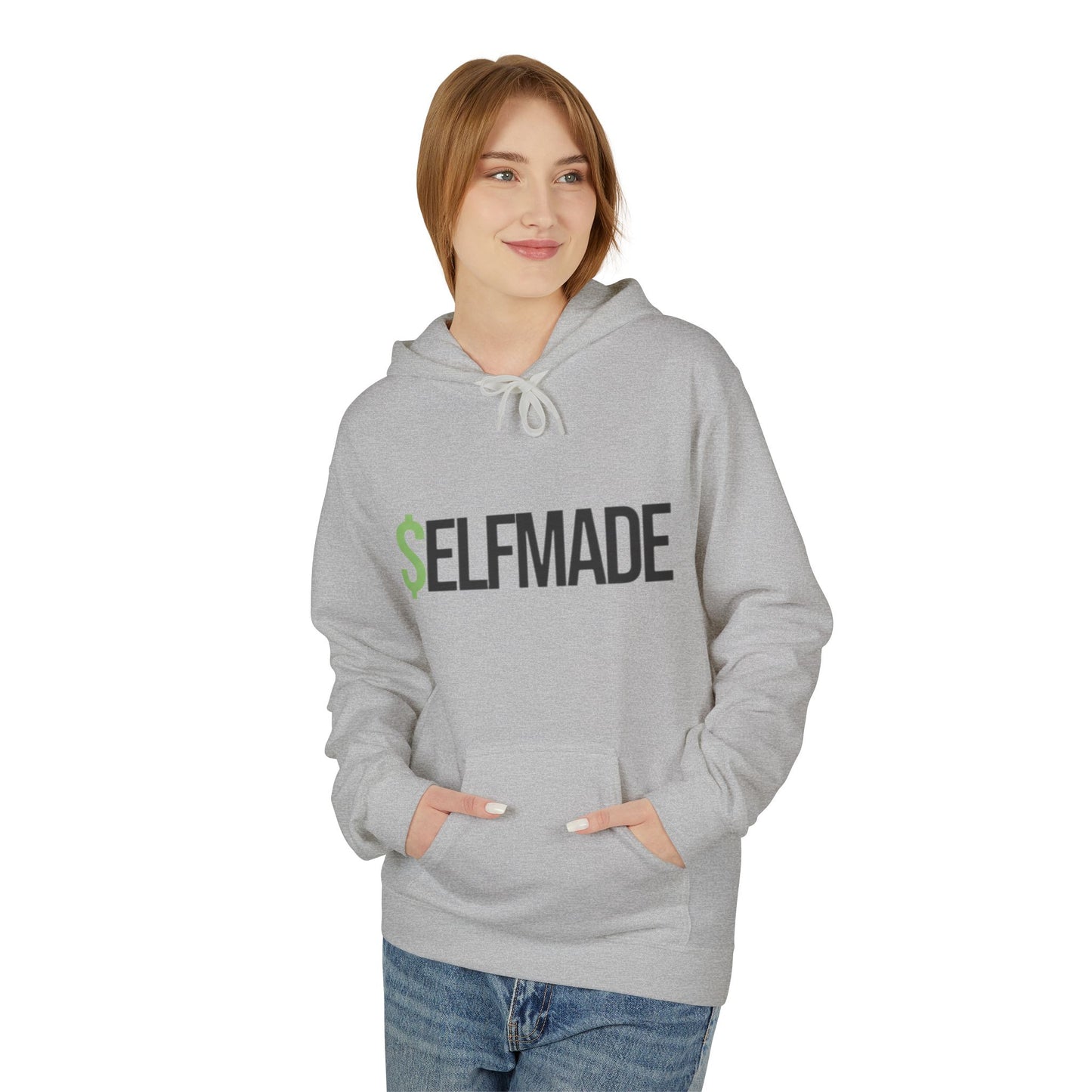 Unisex Midweight Softstyle Fleece Hoodie-SELFMADE