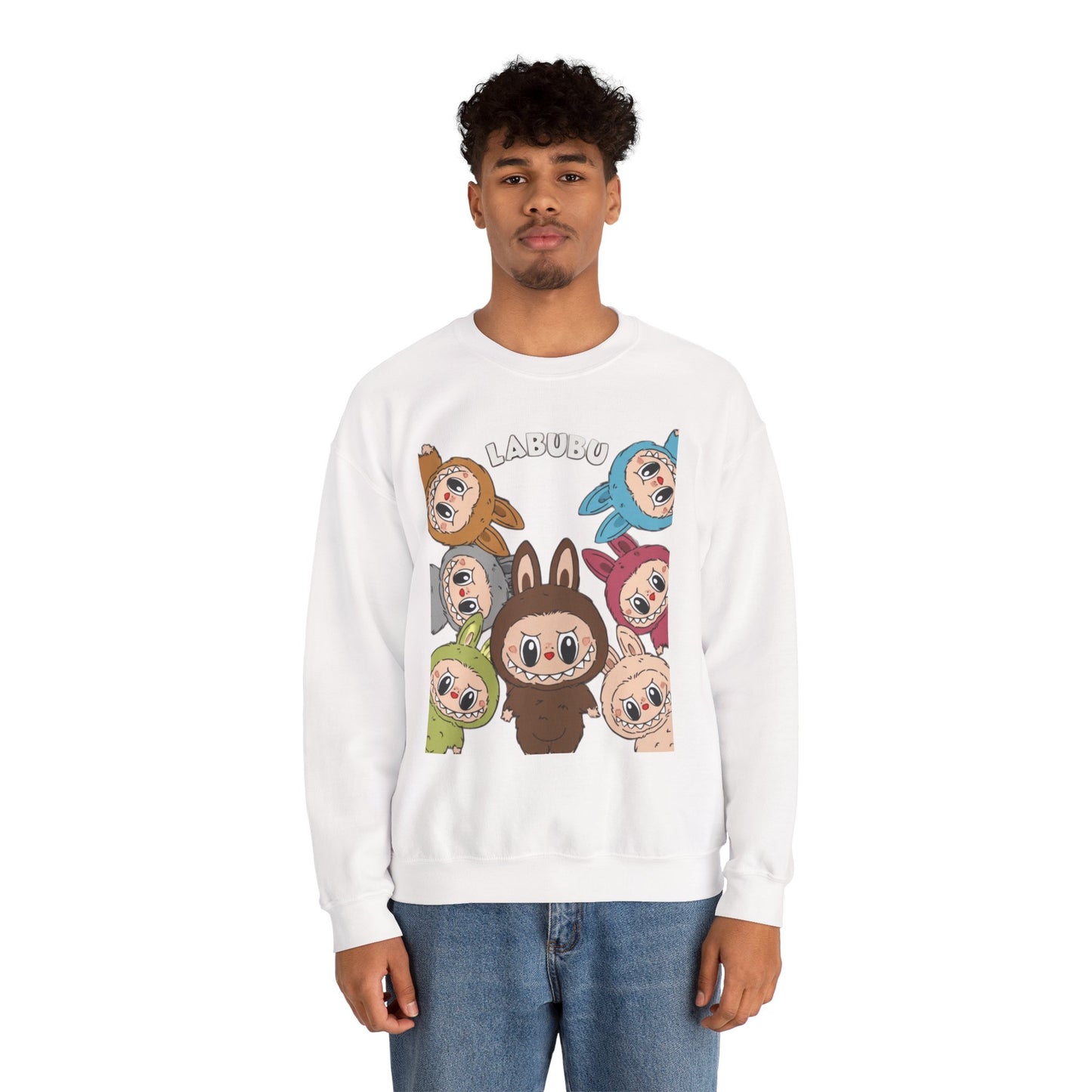 Labubu Cartoon Crewneck Sweatshirt