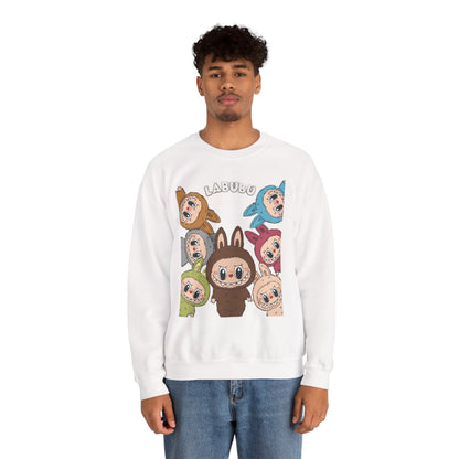 Labubu Cartoon Crewneck Sweatshirt
