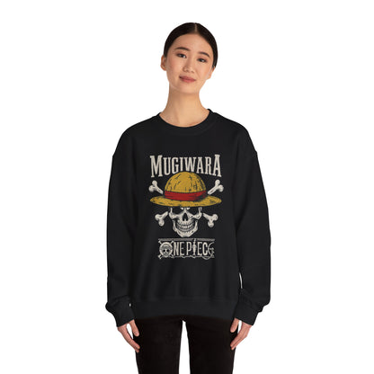 One Piece Mugiwara Skull Unisex Crewneck Sweatshirt