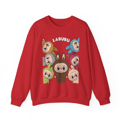 Labubu Cartoon Crewneck Sweatshirt