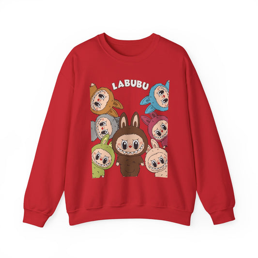 Labubu Cartoon Crewneck Sweatshirt