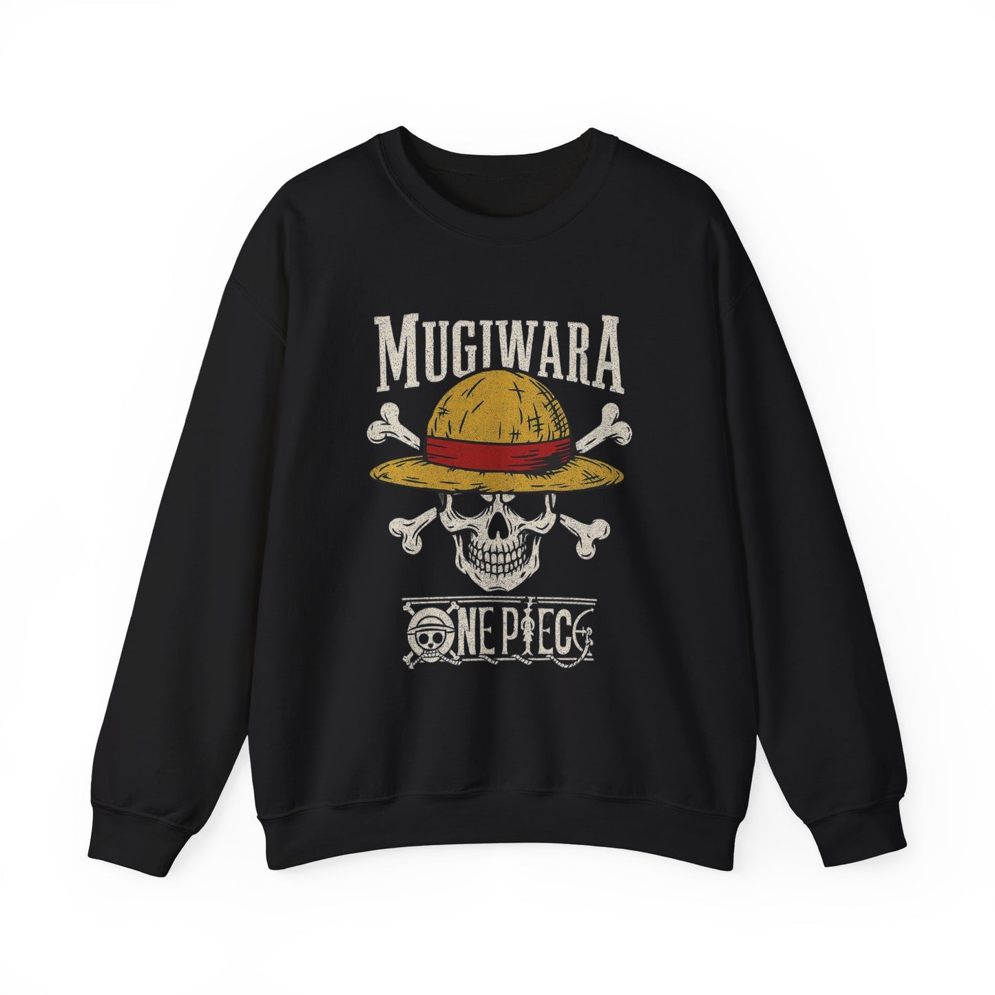 One Piece Mugiwara Skull Unisex Crewneck Sweatshirt
