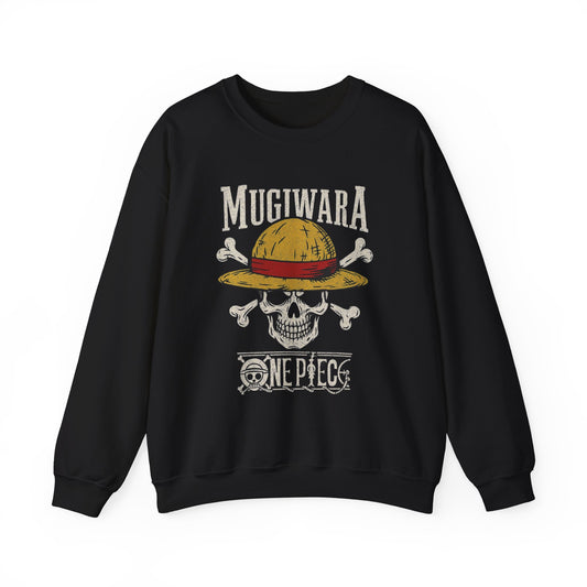 One Piece Mugiwara Skull Unisex Crewneck Sweatshirt