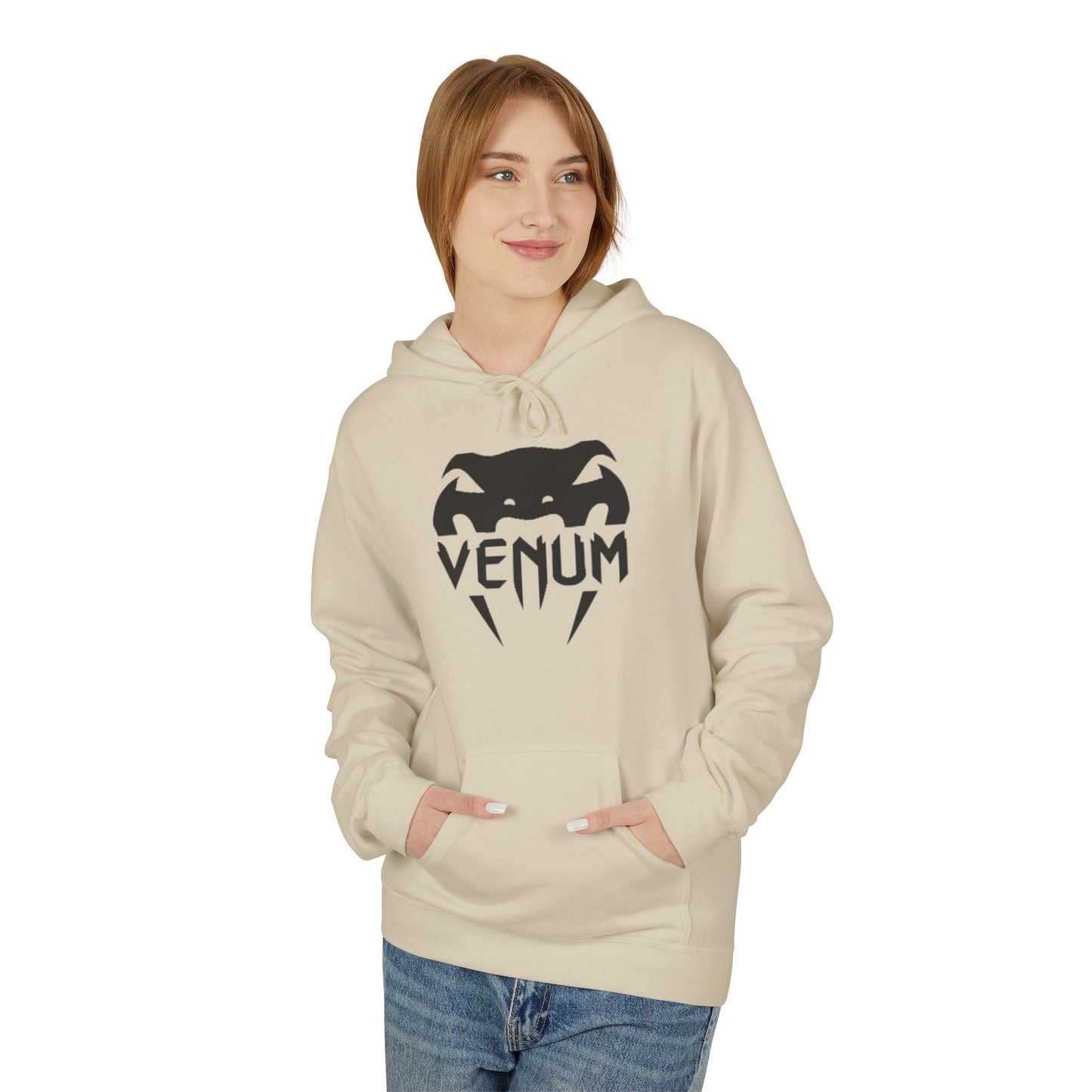 Venom-Inspired Unisex Softstyle Fleece Hoodie