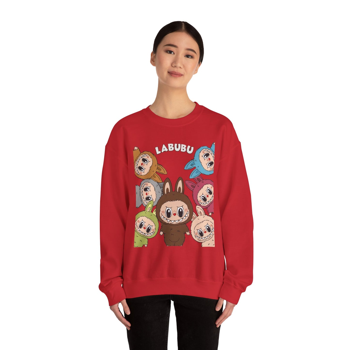 Labubu Cartoon Crewneck Sweatshirt