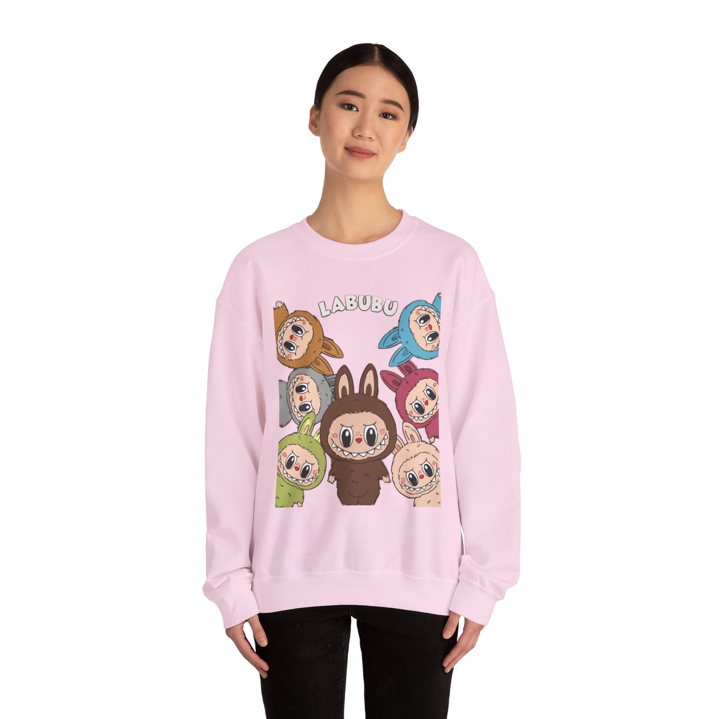 Labubu Cartoon Crewneck Sweatshirt