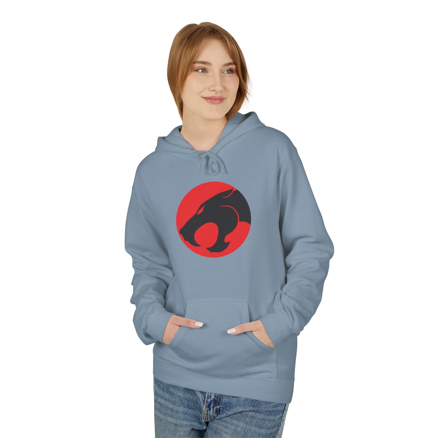 Graphic Fleece Hoodie with Iconic Design